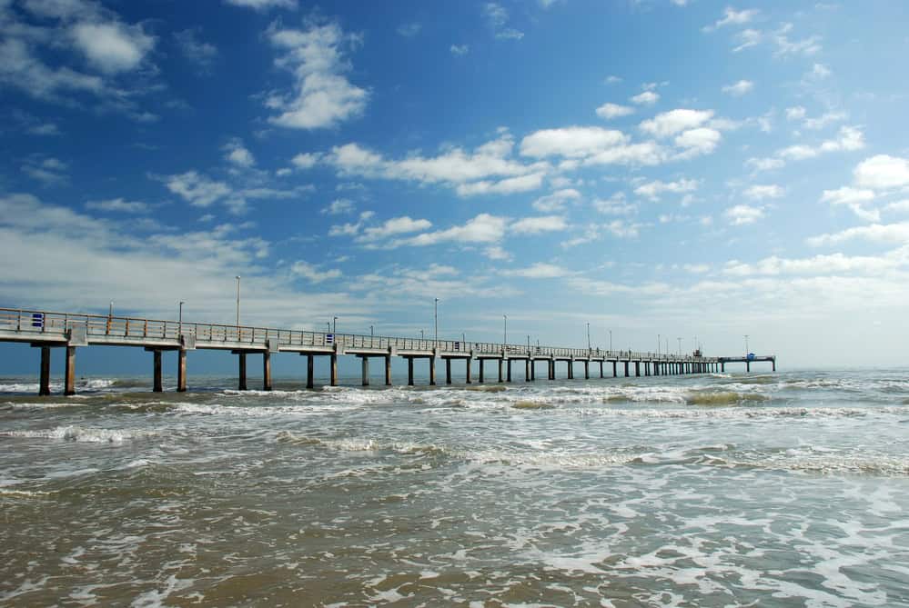 How deep is Corpus Christi Bay?