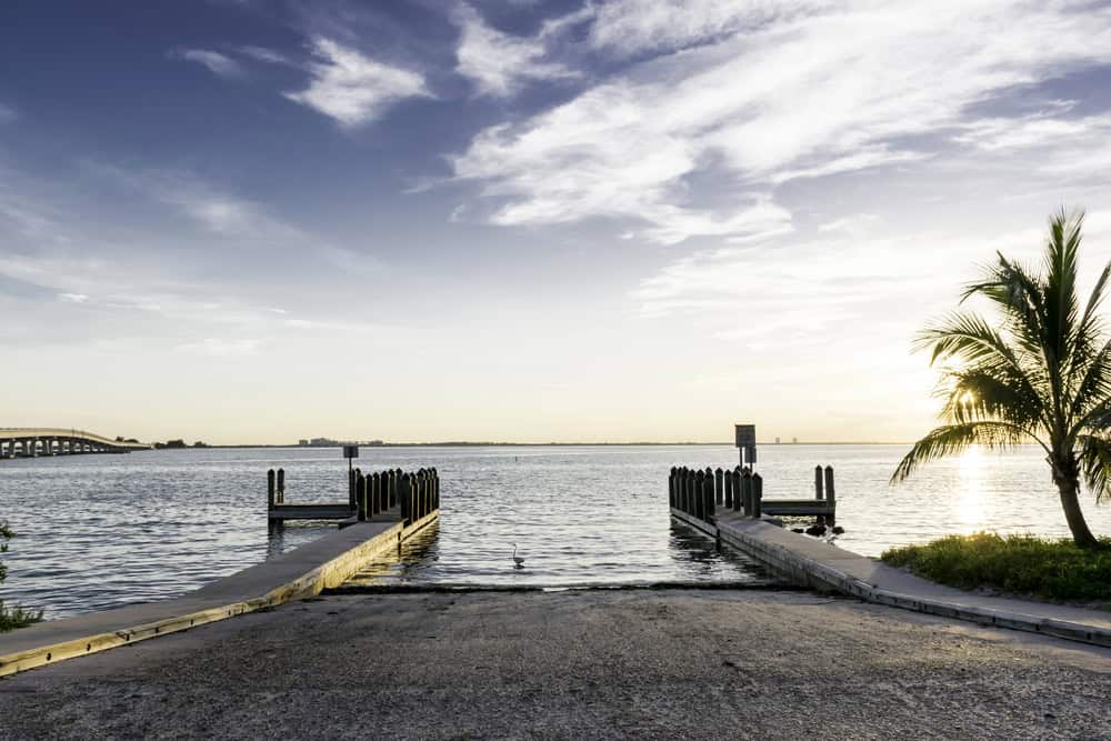 boat ramp near port aransas