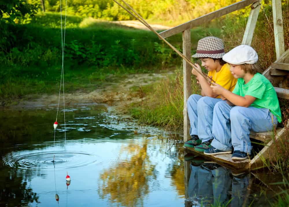 A fishing license is not required for Texas residents under the age of seventeen. 