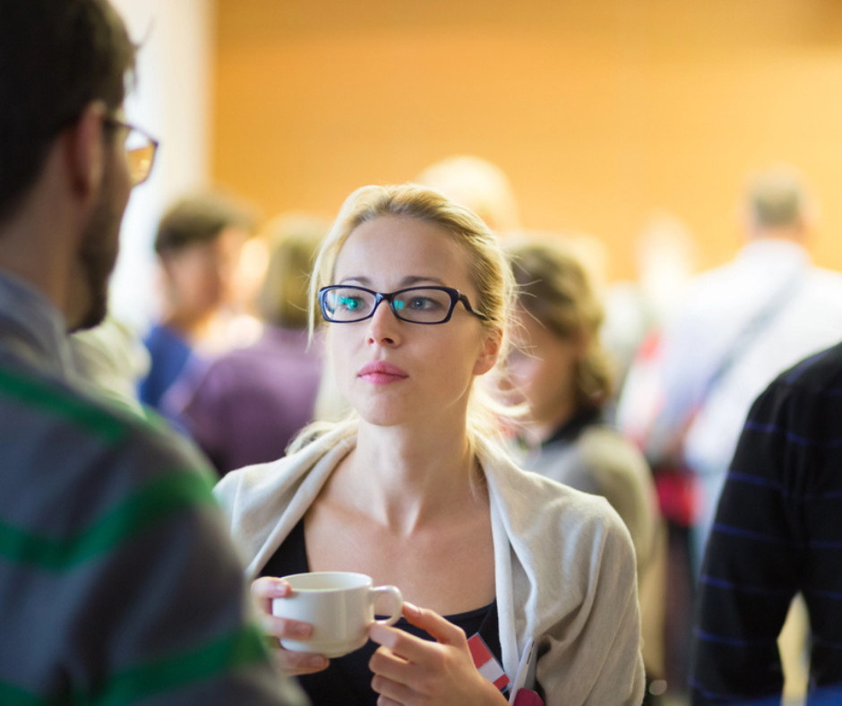 people attend networking events in a beautiful texas setting