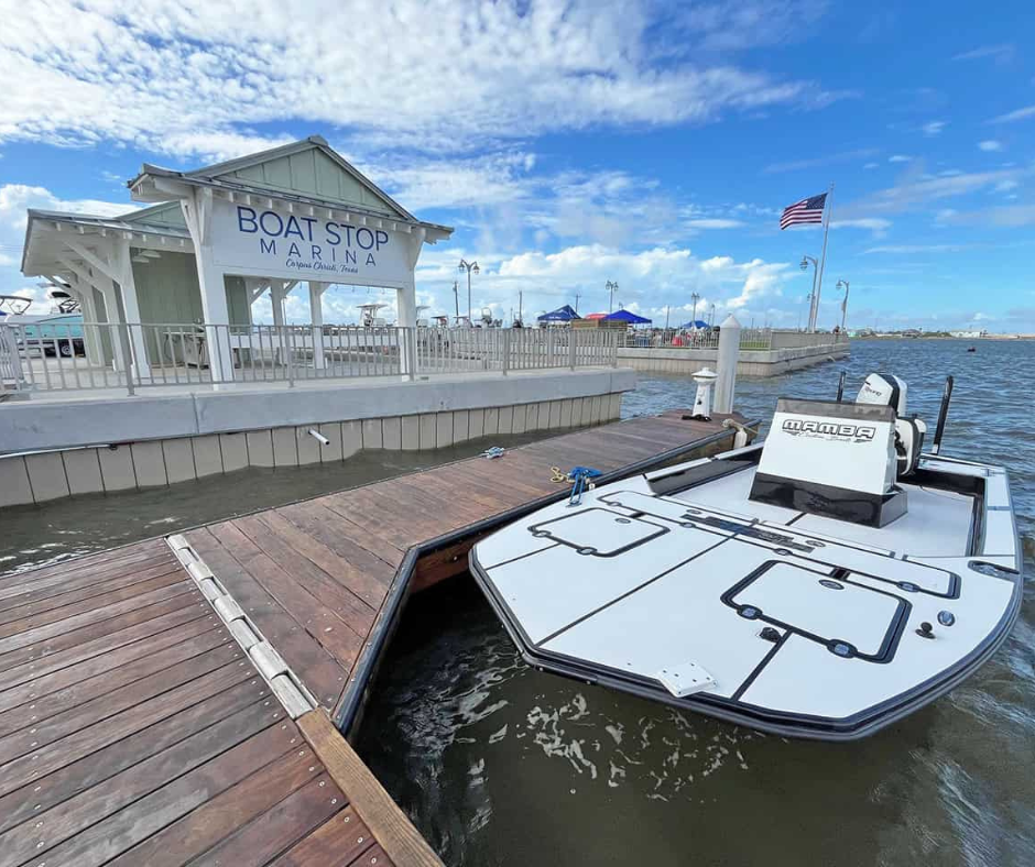 corpus christi marina with boat storage